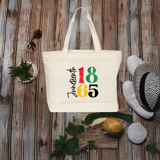 Juneteenth 1865 Canvas Tote