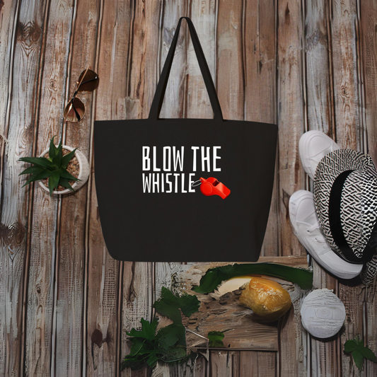 Blow The Whistle Jumbo Tote