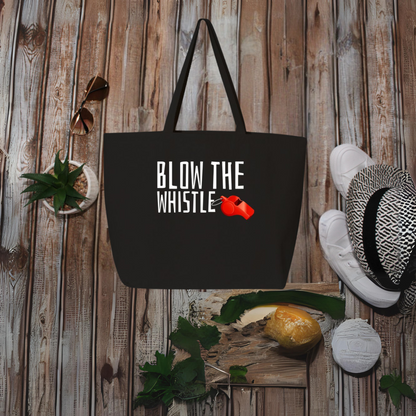 Blow The Whistle Jumbo Tote