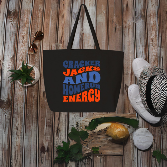 Cracker Jacks & Homerun Energy Jumbo Tote