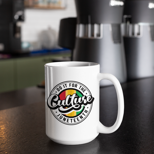 For The Culture Juneteenth Mug 15oz