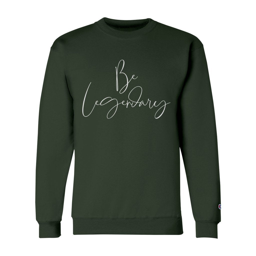 Be Legendary Unisex Sweatshirt - White