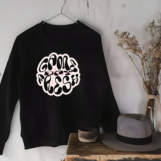 Retro Game Day Fresh Unisex Sweatshirt