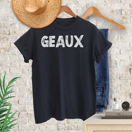 Geaux Unisex T-Shirt - Grey