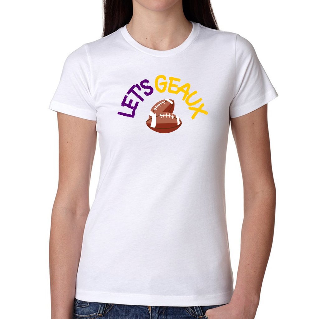 Let's Geaux Boyfriend T-Shirt (W)