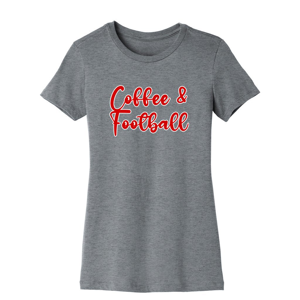 Coffee & Football Game Day T-Shirt (W)
