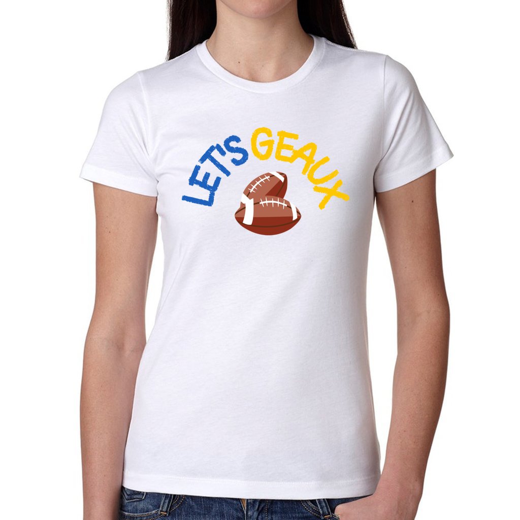Let's Geaux Boyfriend T-Shirt (W)