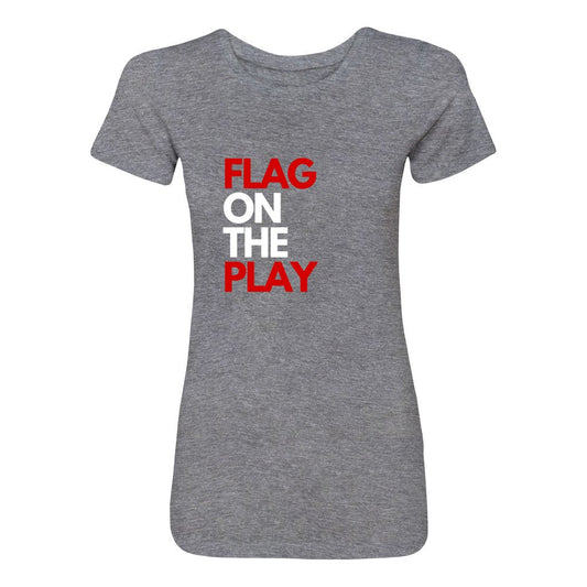 Flag On The Play Crew Red & White