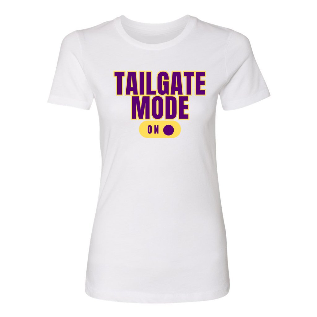 Tailgate Mode On Football Crew Neck (W)