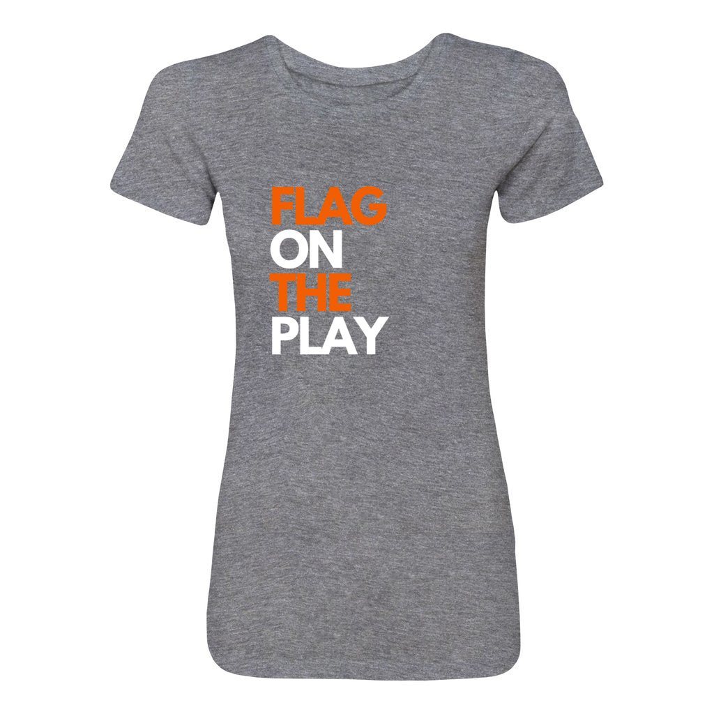 Flag On The Play Orange & White