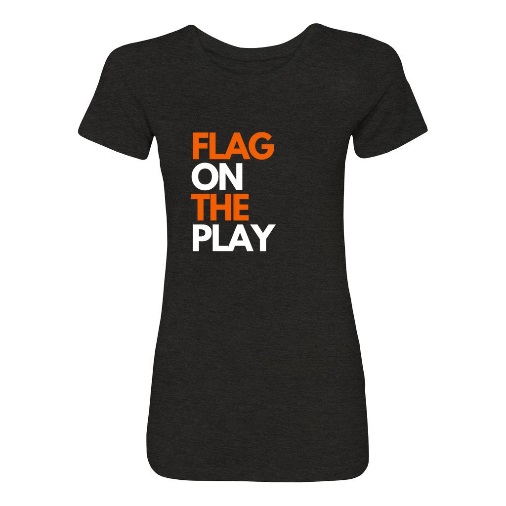 Flag On The Play Orange & White