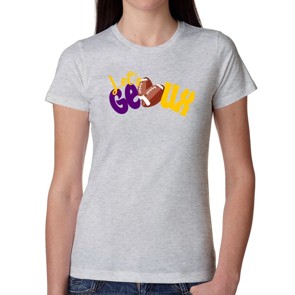 Let's Geaux Boyfriend T-Shirt (W)