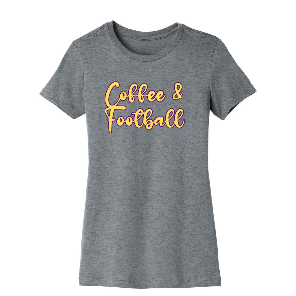 Coffee & Football Game Day Crew Neck (W)