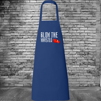 Blow The Whistle Butcher Apron