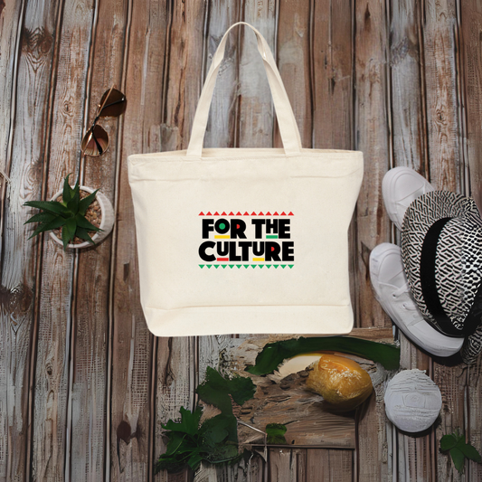 For The Culture Canvas Tote