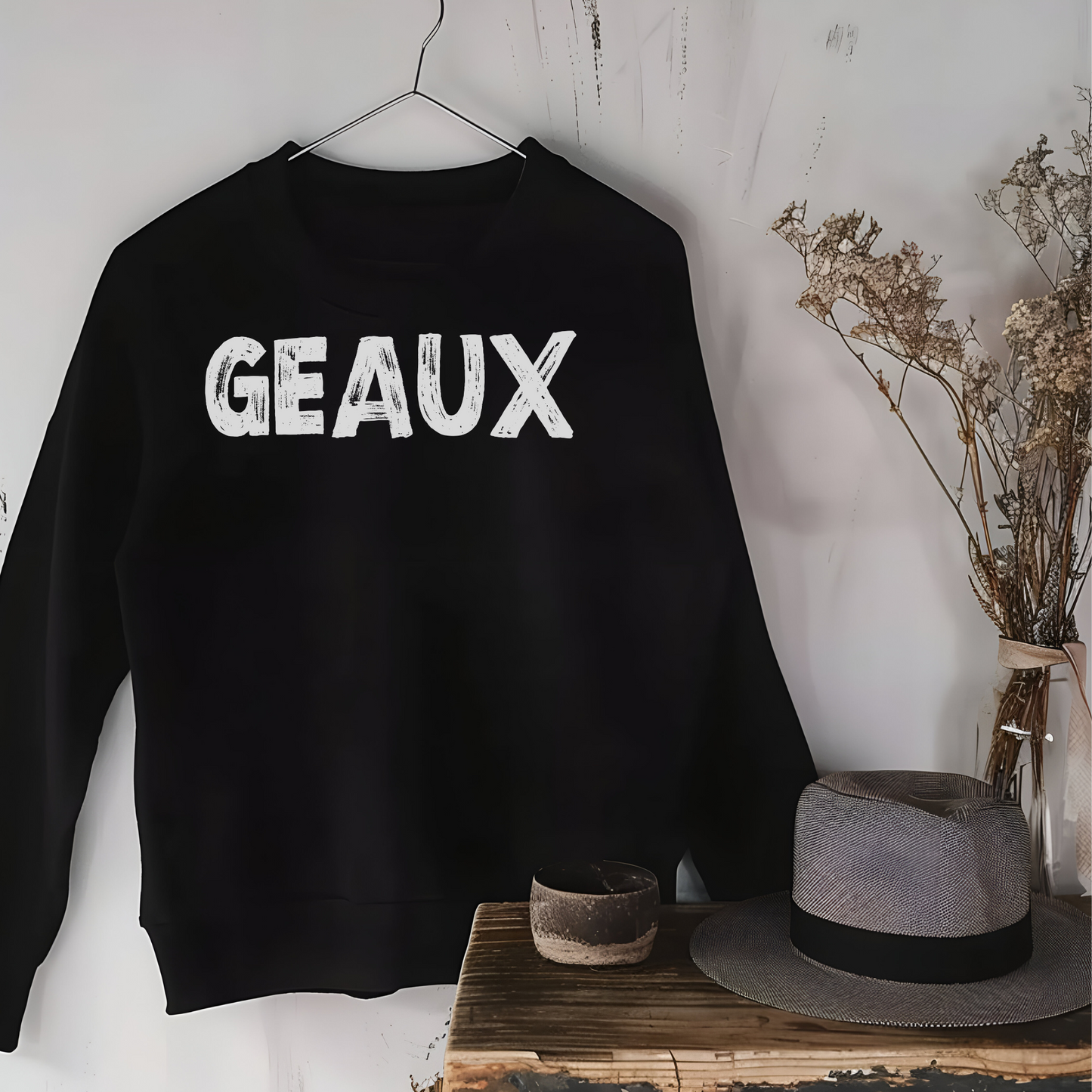 Geaux Unisex Sweatshirt - Grey