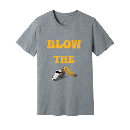 Blow The Whistle Game Day T-Shirt (Uni)