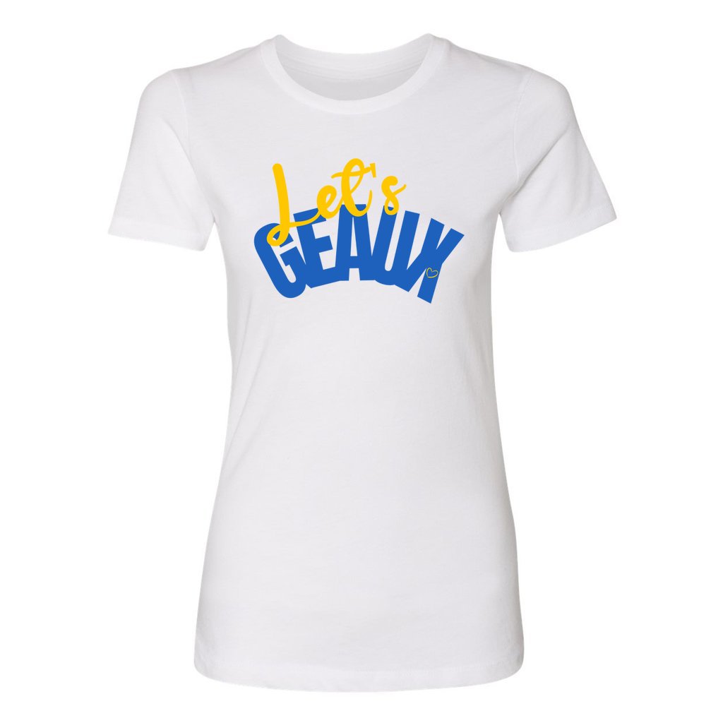 Let's Geaux Boyfriend T-Shirt (W)