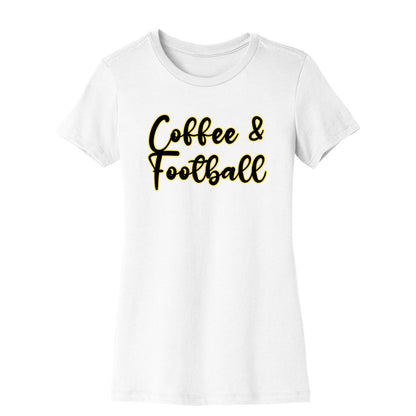 Coffee & Football Game Day T-Shirt (W)