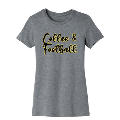 Coffee & Football Game Day T-Shirt (W)