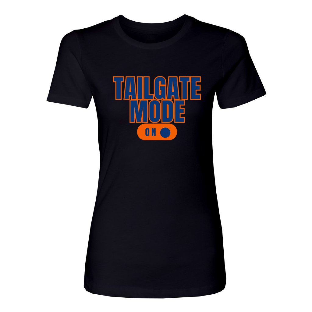 Tailgate Mode On Football Crew Neck (W)