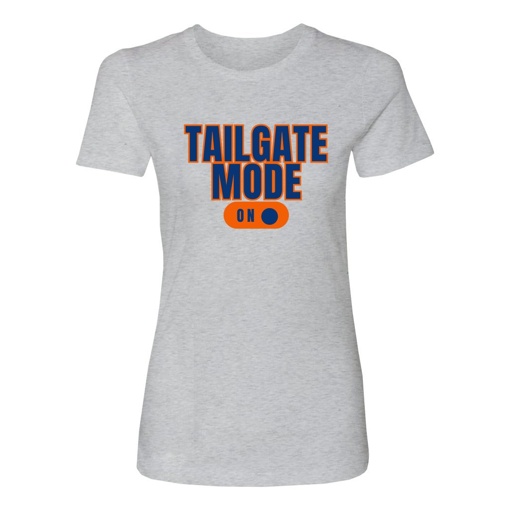 Tailgate Mode On Football Crew Neck (W)